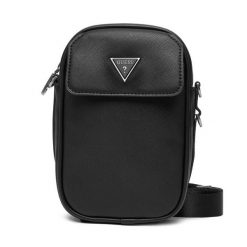 Saszetka Guess. Czarne saszetki męskie Guess, młodzieżowe, małe. Za 219.99 zł.