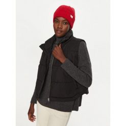 Czapka Pepe Jeans. Czerwone czapki i kapelusze damskie Pepe Jeans, na zimę, bez wzorów, z jeansu. Za 139.99 zł.