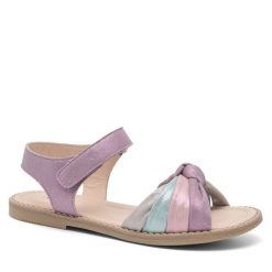 Sandały Lasocki Young. Fioletowe sandały dziewczęce Lasocki Young, bez zapięcia. Za 139.99 zł.