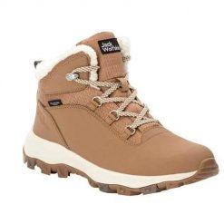 Buty do chodzenia damskie Jack Wolfskin Everquest Texapore Mid. Żółte obuwie sportowe damskie Jack Wolfskin, bez wzorów, z materiału, trekkingowe. Za 675.00 zł.