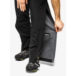 Spodnie przeciwdeszczowe męskie Fjallraven HC Hydratic Trail Trousers. Czarne spodnie sportowe męskie Fjällräven, na lato, m, bez wzorów, trekkingowe. Za 753.99 zł.