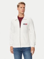 Tommy Hilfiger Bluza Brand Love MW0MW44941 Biały Regular Fit. Białe bluzy męskie Tommy Hilfiger, l, bez wzorów, z bawełny, bez kaptura. Za 489.99 zł.