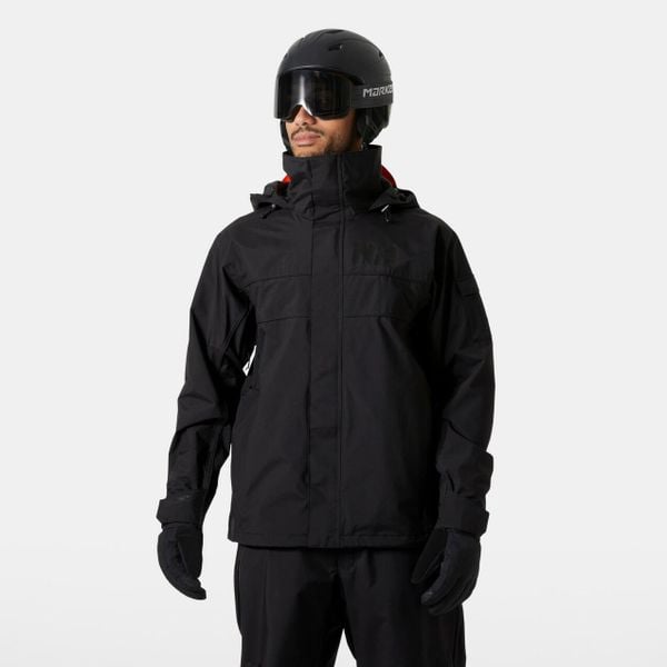 Kurtka narciarska Helly Hansen ULLR D 2.0. Czarne kurtki damskie Helly Hansen, bez wzorów, bez kaptura, narciarskie. Za 1,161.00 zł.