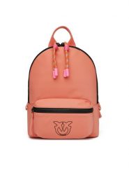PINKO Plecak Backpack Travel PE 25 PLTT 105114 A29U Koralowy. Pomarańczowe torby i plecaki dziecięce Pinko, z materiału. Za 459.99 zł.