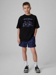 4F Spodenki plażowe boardshorty chłopięce - multikolor 158/164 (12-14 lat). Szorty dla chłopców 4f, na lato, bez wzorów, wakacyjne. Za 79.99 zł.