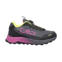 Damskie buty do biegania CMP Phelix WP. Szare obuwie sportowe damskie CMP, bez wzorów, z gumy, do biegania. Za 352.95 zł.
