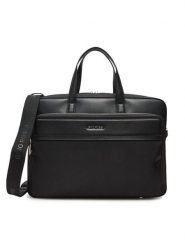Gino Rossi Torba na laptopa 05A11192-1 Czarny. Czarne torby na laptopa damskie Gino Rossi, bez wzorów, z materiału. Za 279.99 zł.