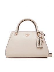 Guess Torebka Noelle II HWZG96 72070 Écru. Torebki do ręki damskie Guess, z aplikacjami, ze skóry, bez dodatków. Za 489.99 zł.