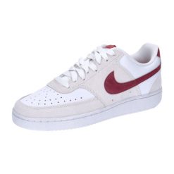 Buty damskie do chodzenia Nike W Court Vision Lo. Białe obuwie sportowe damskie Nike, bez wzorów, ze skóry, trekkingowe. Za 336.75 zł.