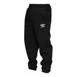 Umbro Spodnie Dresowe Black M. Brązowe spodnie sportowe męskie Umbro, z dresówki. W wyprzedaży za 69.00 zł.