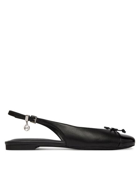 MICHAEL Michael Kors Baleriny Piper Sling 40S6PIFP2L Czarny. Czarne baleriny damskie MICHAEL Michael Kors, bez wzorów, bez obcasa. Za 569.99 zł.