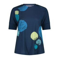 Koszulka techniczna z wzorem damska CMP. Czarne t-shirty damskie CMP, l, bez wzorów, bez kołnierzyka. Za 209.00 zł.