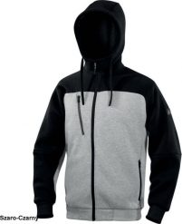 Delta Plus - bluza molton 65% poliester 35% bawełna 320 g/m 5 kieszeni mankiety dół ściągacz kaptur regulacja sznurek czarno-żółty 2XL. Czarne bluzy męskie DELTA PLUS, m, bez wzorów, z bawełny, bez kaptura. Za 158.01 zł.