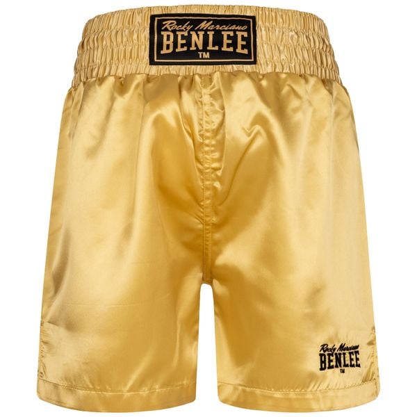 Szorty bokserskie Benlee Uni Boxing. Żółte krótkie spodenki sportowe męskie BENLEE, m, bez wzorów, z poliesteru. Za 218.35 zł.