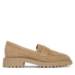 Loafersy Tamaris. Brązowe mokasyny damskie Tamaris. Za 409.99 zł.