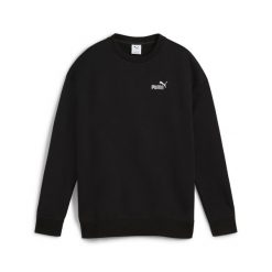 Damska luźna bluza z okrągłym dekoltem i małym logo No.1 ESS PUMA Black. Czarne bluzy damskie Puma, xl, bez wzorów, bez kaptura. W wyprzedaży za 144.00 zł.