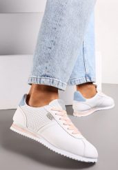 Białe Sneakersy z Przeszyciami Phyrise. Białe obuwie sportowe damskie Renee, bez wzorów. Za 69.99 zł.