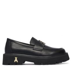 Loafersy Patrizia Pepe. Czarne mokasyny damskie Patrizia Pepe. Za 674.99 zł.