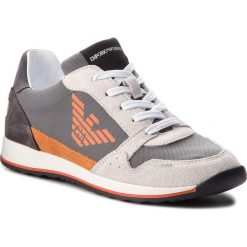 Sneakersy EMPORIO ARMANI - XYX003 XOC01 A179 Wht/Lgrey/Aprc/Dgrey. Półbuty damskie marki Emporio Armani. W wyprzedaży za 469.00 zł.