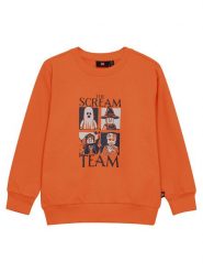 LEGO Bluza 11011013 Pomarańczowy Regular Fit. Brązowe bluzy dla chłopców LEGO, bez wzorów, z bawełny, bez ramiączek, bez kaptura. Za 119.99 zł.