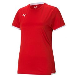 Damska koszulka Puma Team Liga. Białe t-shirty damskie Puma, s, bez wzorów, sportowe, bez kołnierzyka. Za 141.00 zł.