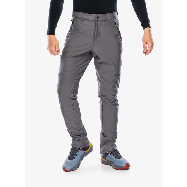 Spodnie softshell męskie Columbia Vast Canyon Softshell Pant. Szare spodnie sportowe męskie Columbia, na lato, m, bez wzorów, z softshellu, trekkingowe. Za 356.99 zł.