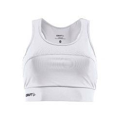 Koszulka treningowa damska Craft 1907370900000. Białe t-shirty damskie Craft, xl, bez wzorów, z materiału, bez kołnierzyka. Za 169.99 zł.