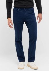 Męskie Spodnie jeansowe Mustang Style Tramper Straight Navy Blazer 1016828 5324. Niebieskie spodnie materiałowe męskie Mustang, l, bez wzorów, z jeansu. Za 219.99 zł.