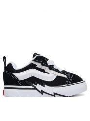 Vans Tenisówki Knu Skool Elastic Lace Bo VN000YZYBA21 Czarny. Czarne buty sportowe chłopięce Vans, bez wzorów, z materiału, bez zapięcia, tenisowe. Za 239.99 zł.