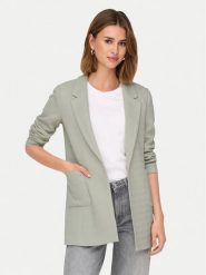 ONLY Marynarka Baker 15218396 Zielony Regular Fit. Zielone żakiety damskie Only, m, bez wzorów, z bawełny. Za 259.99 zł.