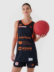 4F Koszulka meczowa replika wyjazdowa z sezonu 2024/25 damska 4F x MKS Polkowice - multikolor XXL. Koszulki sportowe damskie 4f, l, bez wzorów, z dzianiny, bez kołnierzyka, bez ramiączek, na fitness i siłownię. Za 199.99 zł.