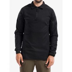 Bluza terenowa męska Helikon-Tex Polo Range. Czarne bluzy męskie HELIKON-TEX, m, bez wzorów, bez kaptura. Za 209.99 zł.