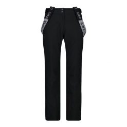 Spodnie damskie narciarskie CMP 34W4496. Czarne spodnie materiałowe damskie CMP, l, bez wzorów, narciarskie. W wyprzedaży za 666.20 zł.