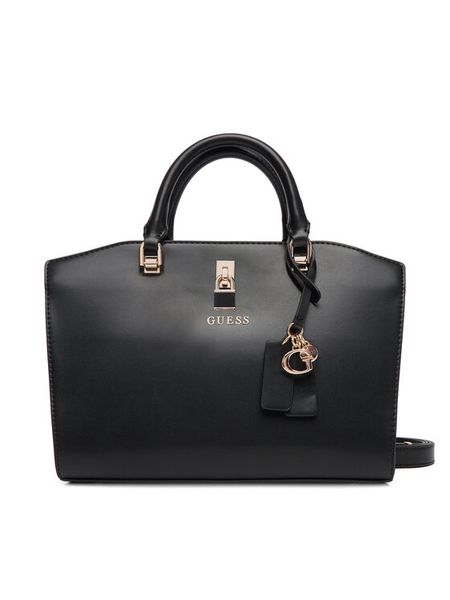 Guess Torebka HWVG96 55060 Czarny. Czarne torebki do ręki damskie Guess, z aplikacjami, ze skóry, bez dodatków. Za 539.99 zł.