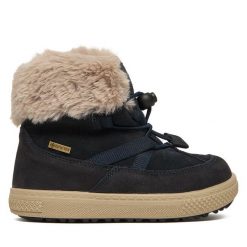 Śniegowce Primigi. Niebieskie śniegowce dziewczęce Primigi, z gore-texu, bez zapięcia. Za 369.99 zł.