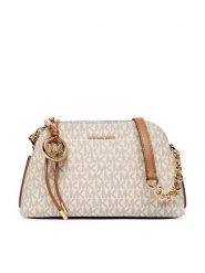 MICHAEL Michael Kors Torebka Freddie 32T6GX4C1B Kremowy. Białe listonoszki damskie MICHAEL Michael Kors, bez wzorów, ze skóry, bez dodatków. Za 1,019.00 zł.