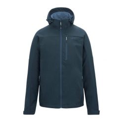 Męska Wodoodporna Kurtka Soft Shell Arana. Niebieskie kurtki męskie Regatta, m, bez wzorów, sportowe, bez kaptura. Za 290.99 zł.