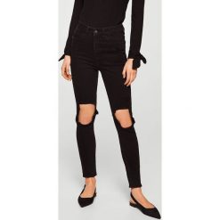 Mango - Jeansy Soho. Czarne jeansy damskie Mango. Za 139.90 zł.