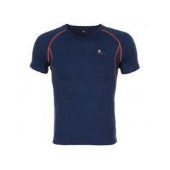 Koszulka Peak Mountain Cansho. Niebieskie koszulki sportowe męskie Peak Mountain, s, bez wzorów, z poliesteru, bez kołnierzyka, bez ramiączek, na fitness i siłownię. Za 120.00 zł.