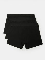 Bawełniane bokserki long 3 pack - wielobarwny. Bokserki męskie Sinsay, l, bez wzorów, z bawełny. Za 29.99 zł.