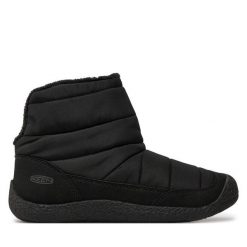 Botki Keen. Czarne botki damskie Keen, bez obcasa, na płaskiej podeszwie, bez zapięcia. Za 309.99 zł.