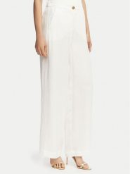Marella Spodnie materiałowe Idoneo 2613131082 Biały Wide Leg. Białe spodnie materiałowe damskie Marella, bez wzorów, z materiału. Za 639.99 zł.