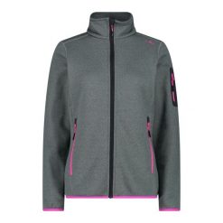 Bluza damska turystyczna CMP 3H14746. Szare bluzy damskie CMP, l, bez wzorów, bez kaptura. Za 310.25 zł.