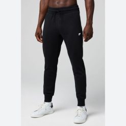 Spodnie do biegania Fabletics The Year Round Terry. Czarne spodnie sportowe męskie FABLETICS, s, bez wzorów, z bawełny, do biegania. Za 359.35 zł.