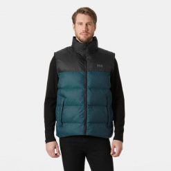 Kurtka puchowa bez rękawów Helly Hansen Active. Zielone kurtki męskie Helly Hansen, m, bez wzorów, z puchu, bez kaptura. W wyprzedaży za 639.45 zł.