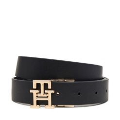 Pasek Damski Tommy Hilfiger. Czarne paski damskie Tommy Hilfiger, bez wzorów. Za 289.99 zł.