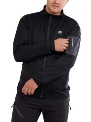 Bluza polarowa męska Fundango Rauris Midlayer. Czarne bluzy męskie Fundango, na jesień, m, bez wzorów, z materiału, bez kaptura. Za 519.90 zł.