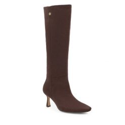 Kozaki Nine West. Brązowe kozaki damskie Nine West, bez obcasa, na szpilce. Za 329.99 zł.