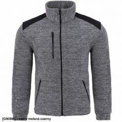 JHK FLRA 340 - bluza polarowa unisex, gruba posiada bardzo dobre właściwości cieplne - czerwono-czarny XS. Czarne bluzy męskie JHK, m, bez wzorów, z polaru, bez kaptura. Za 76.26 zł.