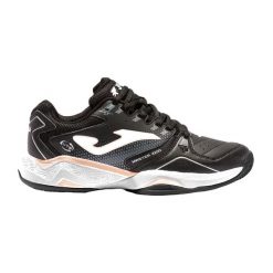 Buty do tenisa damskie Joma T.Master 1000 Padel. Czarne obuwie sportowe damskie Joma, bez wzorów, tenisowe. Za 149.99 zł.